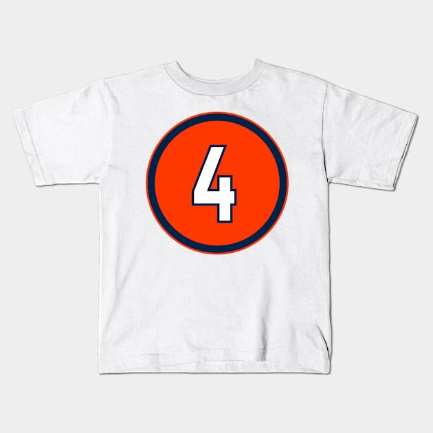 Brett Rypien Kids T-Shirt by naesha stores